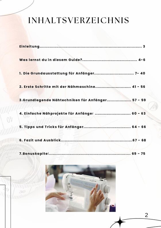 PDF Nähguide 6 - Nähtechniken für Anfänger + Bonus image number 3