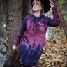 Hoodiekleid / Hoodie Damen, Glamhoodie Freya Gr. 34 bis 46 thumbnail number 8