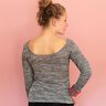 FRAU NIKKI - Langarmshirt mit Rückenausschnitt XS-XL thumbnail number 2