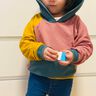 Kinder Hoodie Sweater Raglan Ärmel TIBU ♥ Gr. 92-164 thumbnail number 3