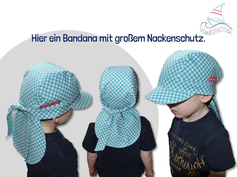 Bandana | mit & ohne Schirm | mit & ohne Nackenschutz  image number 5