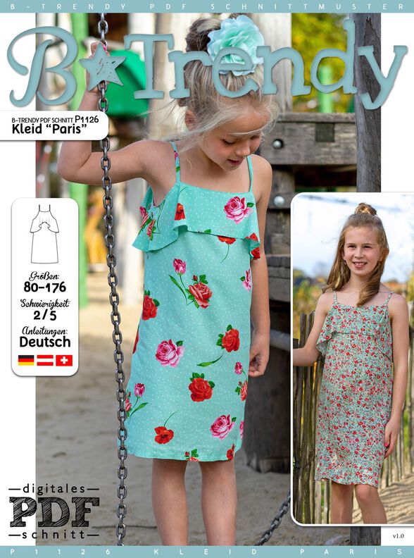 Kleid Paris N&auml;hanleitung + Schnitt image number 2
