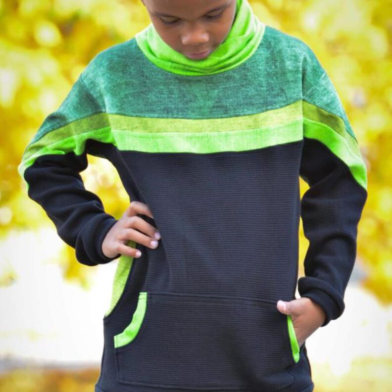 E-Book Hoodie Farbenbogen Gr. 104 - 140 image number 1