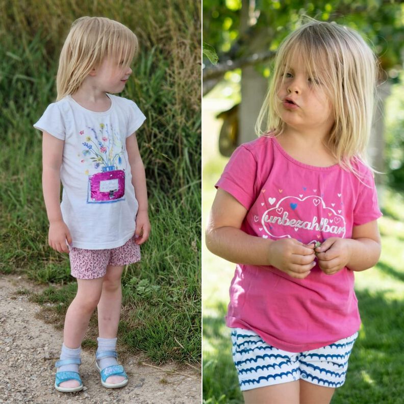 Kinder Shorts aus Jersey Kurze Hose PANAS ♥ Gr. 92-164 image number 5