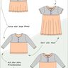 Linn – Baby Shirt oder Kleid mit Knopfleiste Gr 56-98, A4+A0 thumbnail number 9