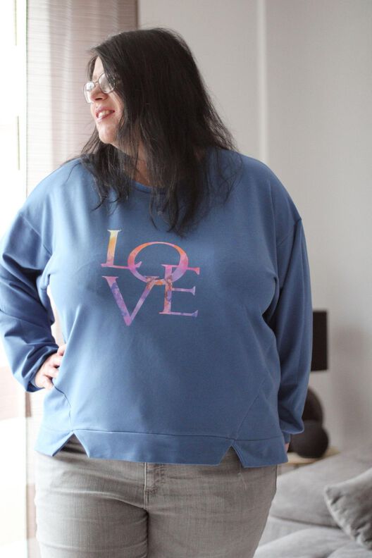 Sweater RUBANO Gr. 32-56 + gratis Plottdatei Schnittmuster image number 10