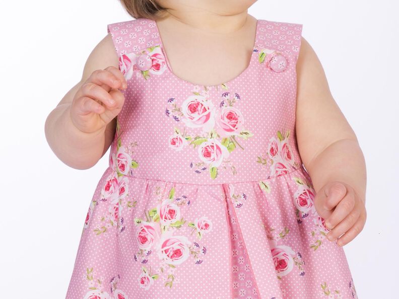 ROSA Schnittmuster Kleid mit gekräuseltem Überrockteill image number 2