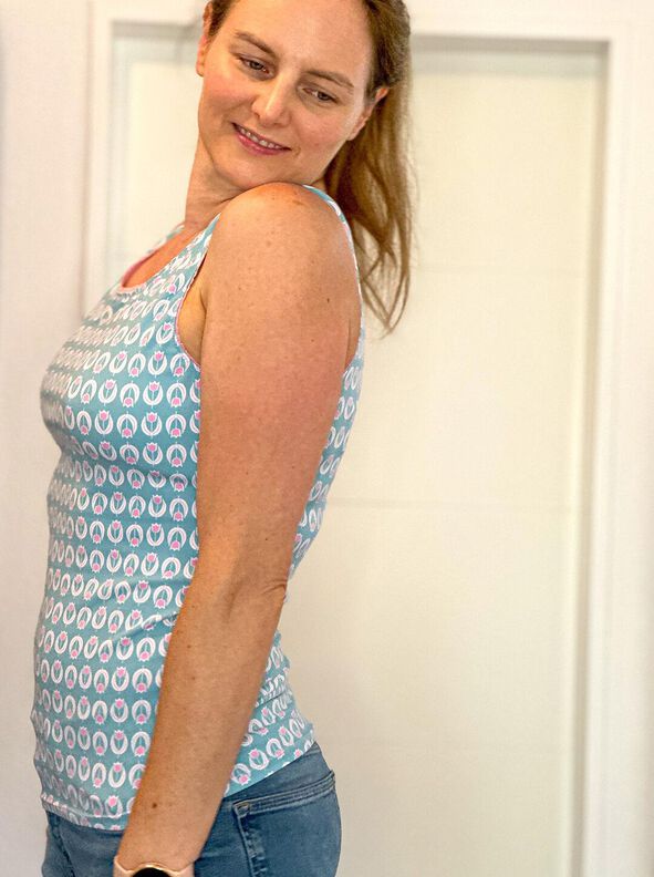 Damenunterhemd, Gr. 32-58, #ToppyTopster image number 5