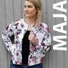 Raglan Blouson Maja Jacke Damen PDF Schnittmuster 34-50 thumbnail number 1