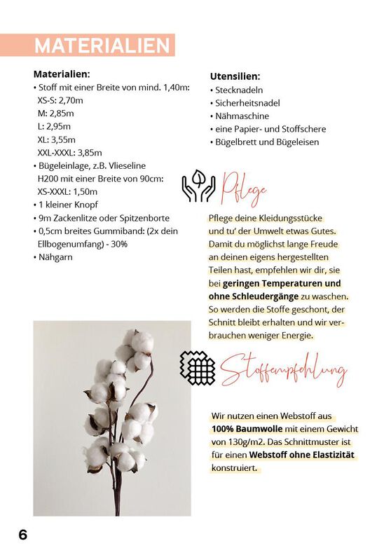 Wickelbluse Schnittmuster Damen Bubikragen Puffärmel image number 7