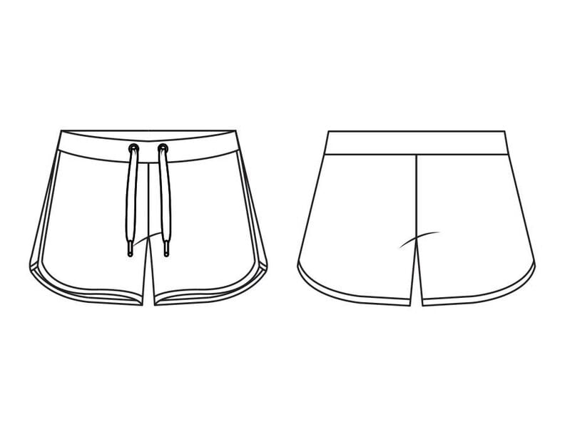 Shorts Milo N&auml;hanleitung + Schnitt image number 3