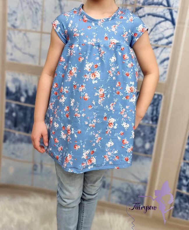 Tunika / Kleid Elisa Gr. 104 - 164 inkl. A0 image number 6