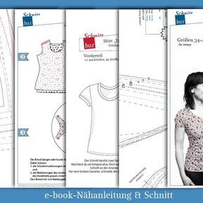 Shirt Toskana, Schnittmuster und Nähanleitung
