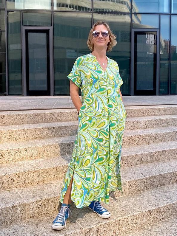ALISSON- Kleid oder Bluse PDF-A4, A0 und BEAMER image number 2