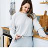 Oversize Sweater / Pullover mit Gummizug 34-56 thumbnail number 10