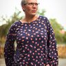 Jersey Bluse (32-56) CASTANHA Damen Shirt Schnittmuster thumbnail number 2