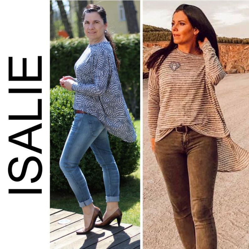 Shirt ISALIE Gr. 34-54 Ebook Schnittmuster image number 1