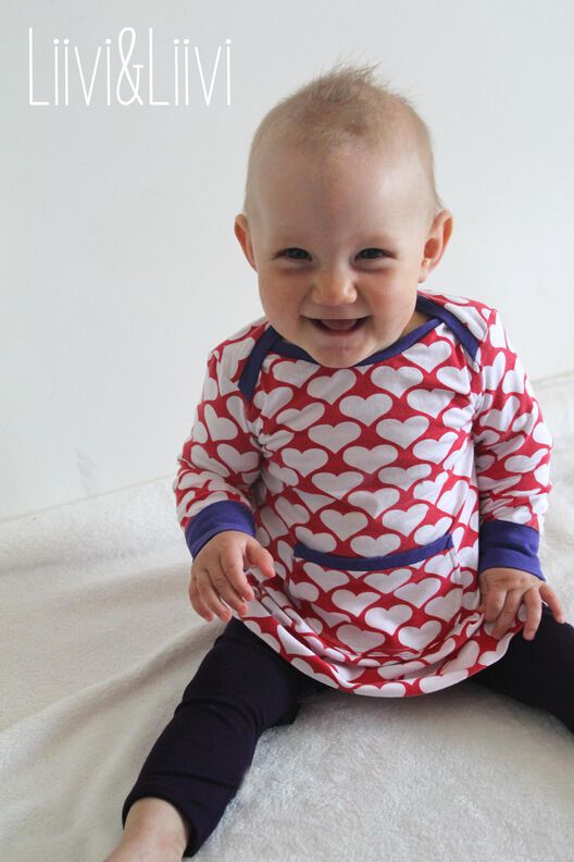 SET Babykleid & Leggings / Nähanleitung und Schnittmuster image number 1