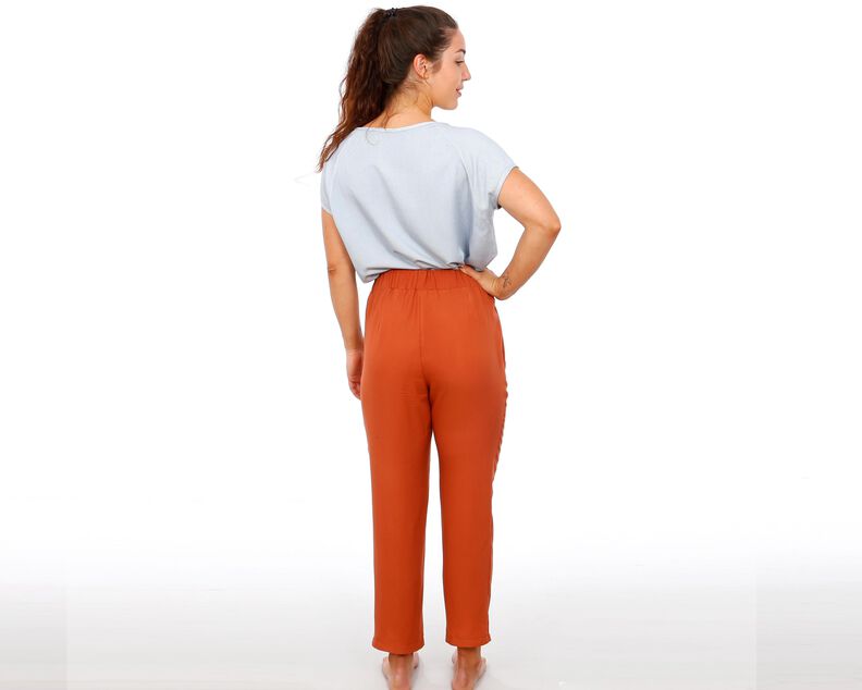 FRAU HANNA - Knöchelfreie Hose mit Gummibund XS-XXL image number 3