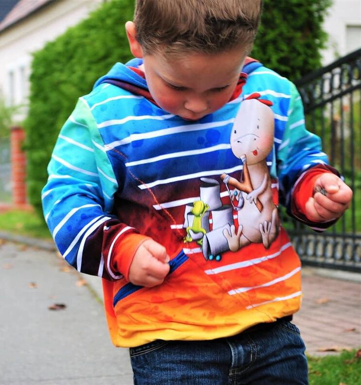 Helge Kindershirt Maxi Gr.116-176 Beamerfähig image number 7