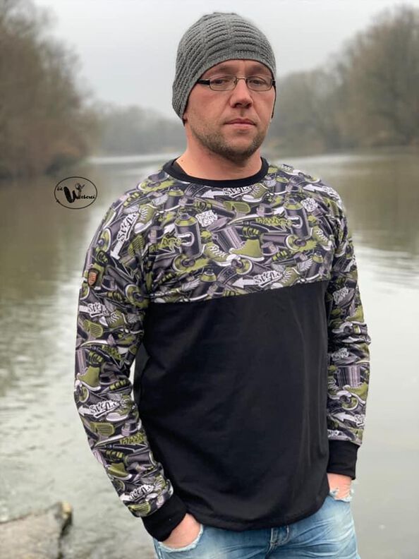 *Cool King* Hoodie, Shirt, T-Shirt, runder Saum image number 8
