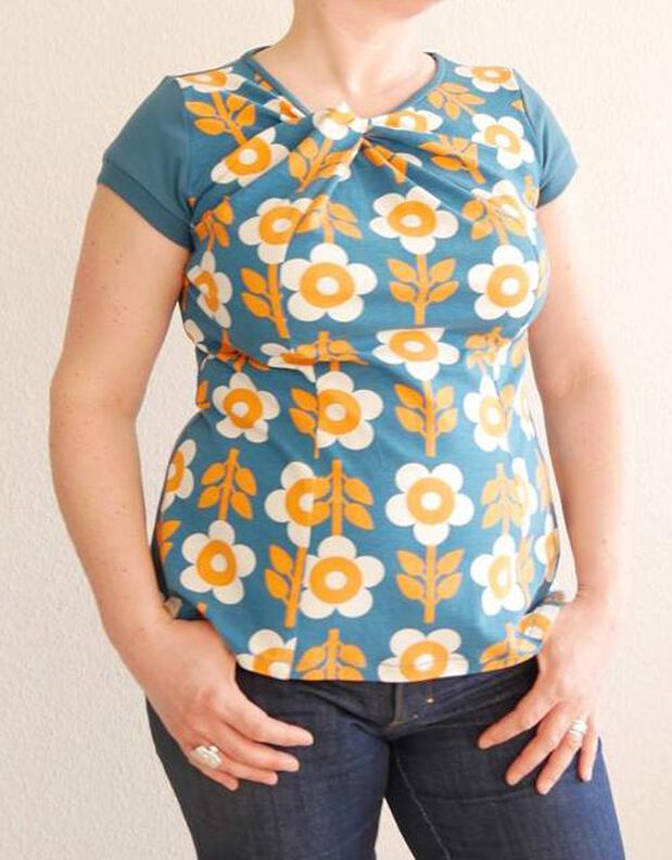 Kleid Fano Knotenkleid Schnittmuster Damen 36-48 image number 5