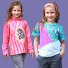 Kinder Shirt mit Teilung Rollkragen SISA ♥ Gr. 110-164 thumbnail number 2