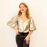 Bluse mit Puffärmeln und V- Ausschnitt "Stella" Gr. 34-54 thumbnail number 10