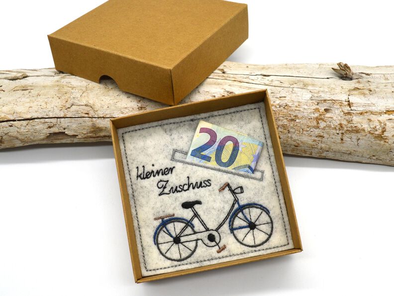 Stickdatei Wunscherfüller Fahrrad image number 4