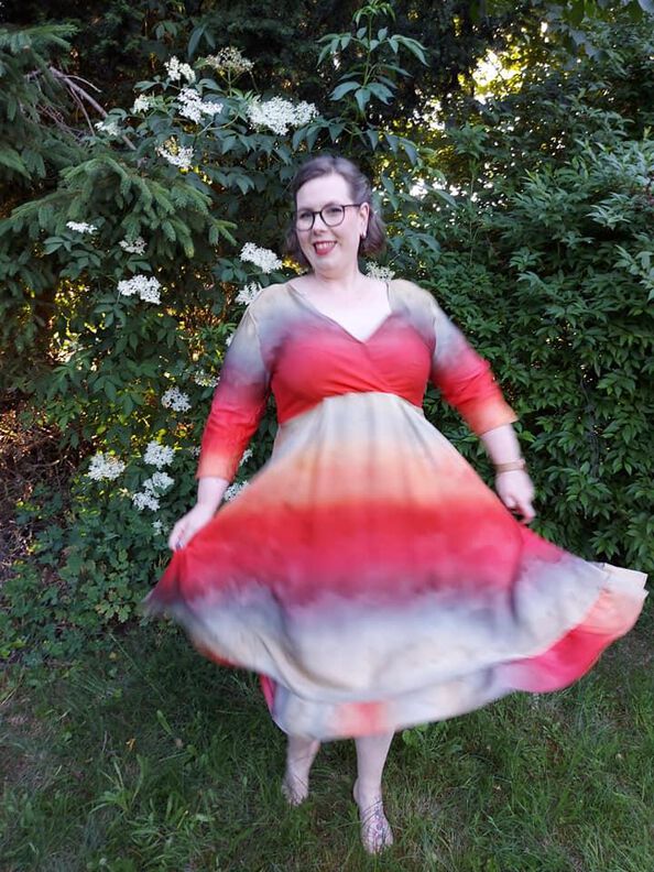  Maxikleid MARINGA (46-56) Damen Kleid Schnittmuster image number 5