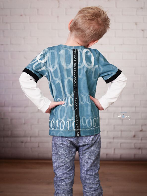 lovely panel shirt T-Shirt Langarmshirt Pullover image number 3