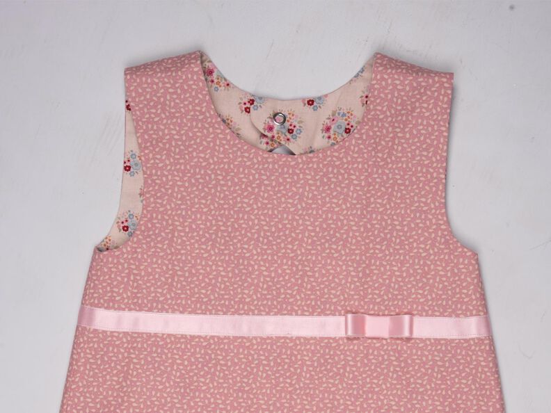 ELENA Schnittmuster Wendekleid mit Tropfenausschnitt image number 4