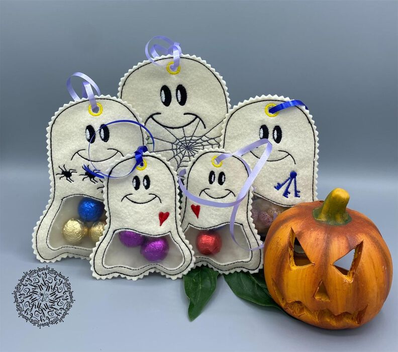 Stickdatei Gespenst Halloween Füllobjekt ITH image number 5