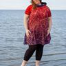 *Ladies Raglan Dress* Raglankleid Hoodiekleid  thumbnail number 4