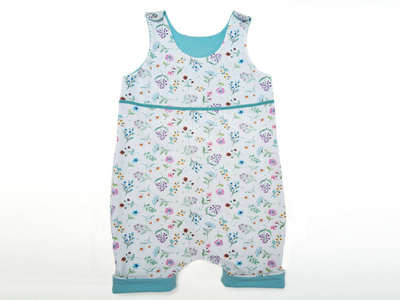 Schnittmuster Set Baby Sommer Overall und Mütze  image number 8