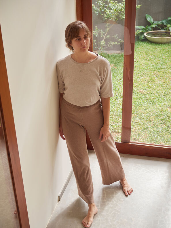 Clove Shirt + Clay Culotte Set image number 5