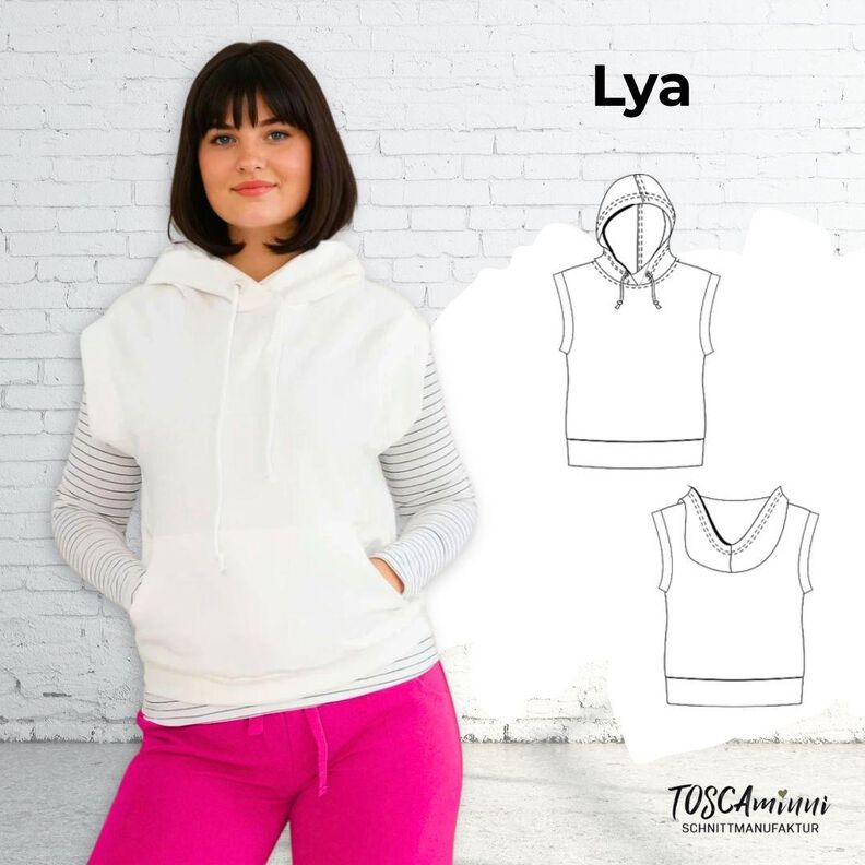 Sweater Lya Gr. 34-54 Schnittmuster image number 1