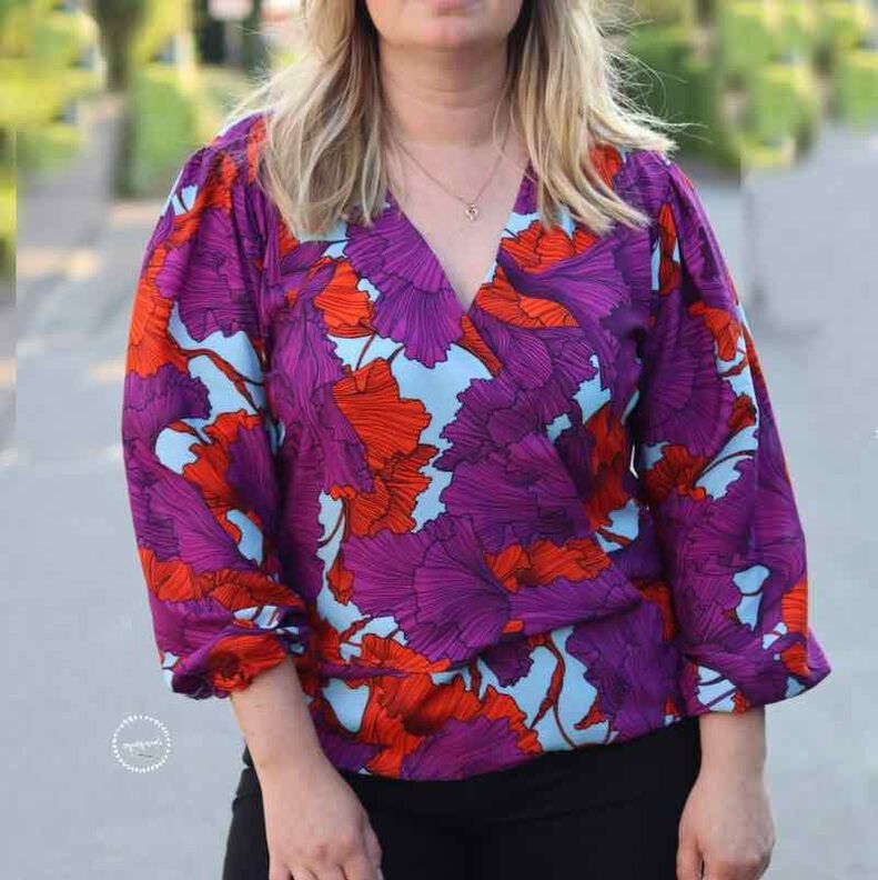 Bluse "IRMA" Nähanleitung und Schnitt Gr. 158–46 image number 7