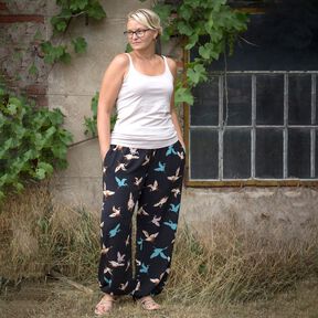 Unisex Hose (ca. 32-60) BRASILIA Schnittmuster Palazzohose