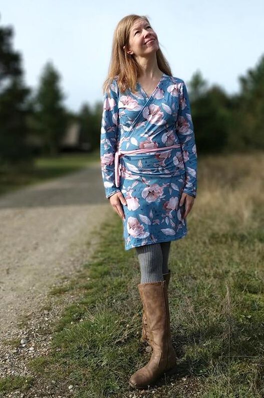 Wickelkleid (34-54) ELEGANZA Damen Kleid Schnittmuster image number 6