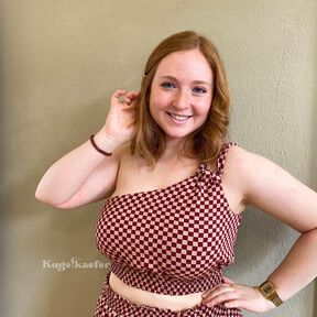 Asymmetrisches Crop Top 