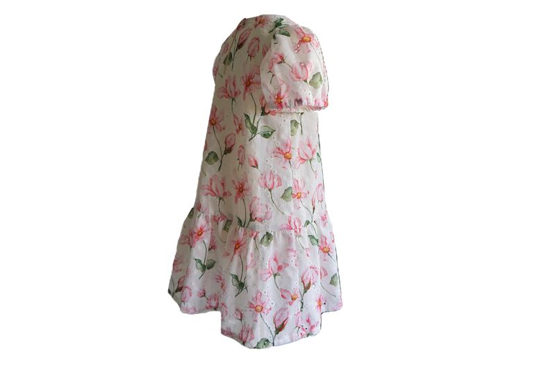 Schnitt und Anleitung Batistkleid gefüttert Gr. 74-128 image number 2