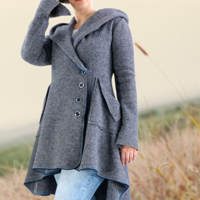 Schnittmuster Mantel Jensine Gr. 34-46 | Walkmantel image number 4