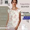 Schnittmuster Bluse Jasmin | Flügelärmel + Kragen | Musselin thumbnail number 2