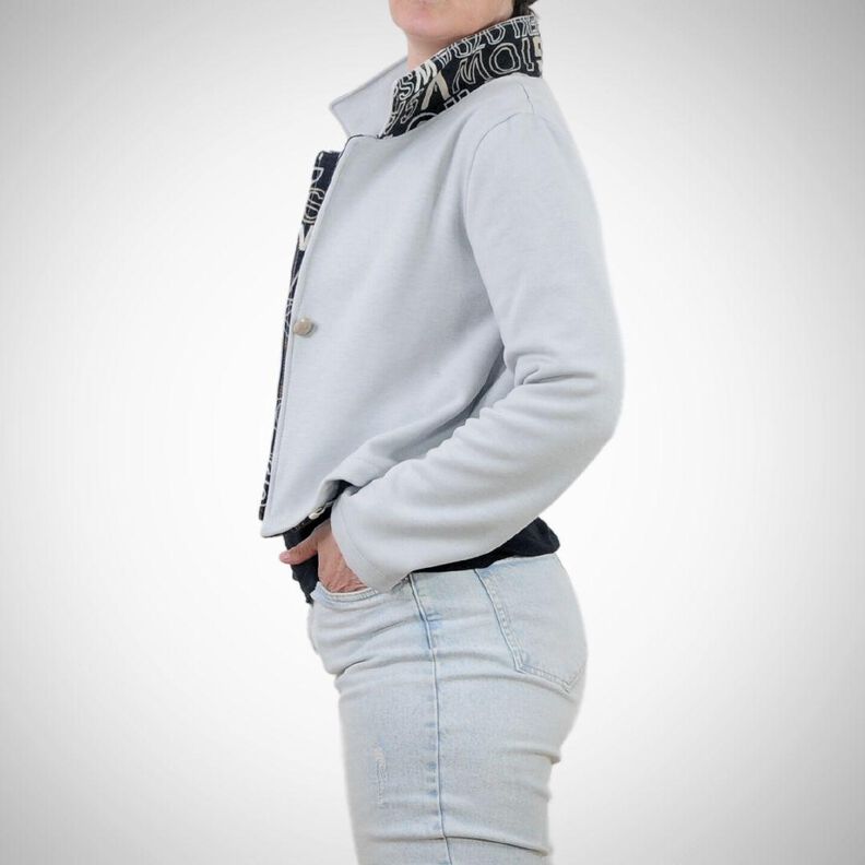 Schnittmuster Damen Jacke Clara Gr. 34-54 Nähanleitung image number 3