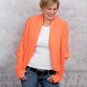 Cocon Strickjacke (32-56) MACAPA Damen Schnittmuster Jacke