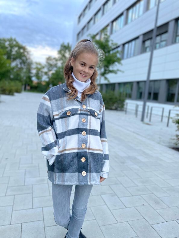 Unisex Hemdjacke Shacket Hemd LUWES ♥ Gr. XS-XXL image number 7