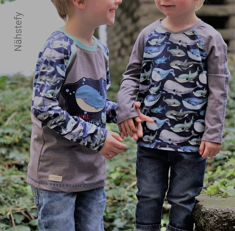 www.bohemedesignsew.com - SKAGERRAK.raglanshirt Kinder image number 5