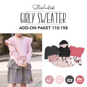 Add-on Paket Girly Sweater | Schleiferlwerk | Größe 110-158