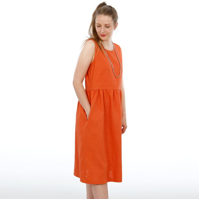 FRAU ADELE - Trägerkleid mit Knopfleiste im Rücken XS-XXL image number 7